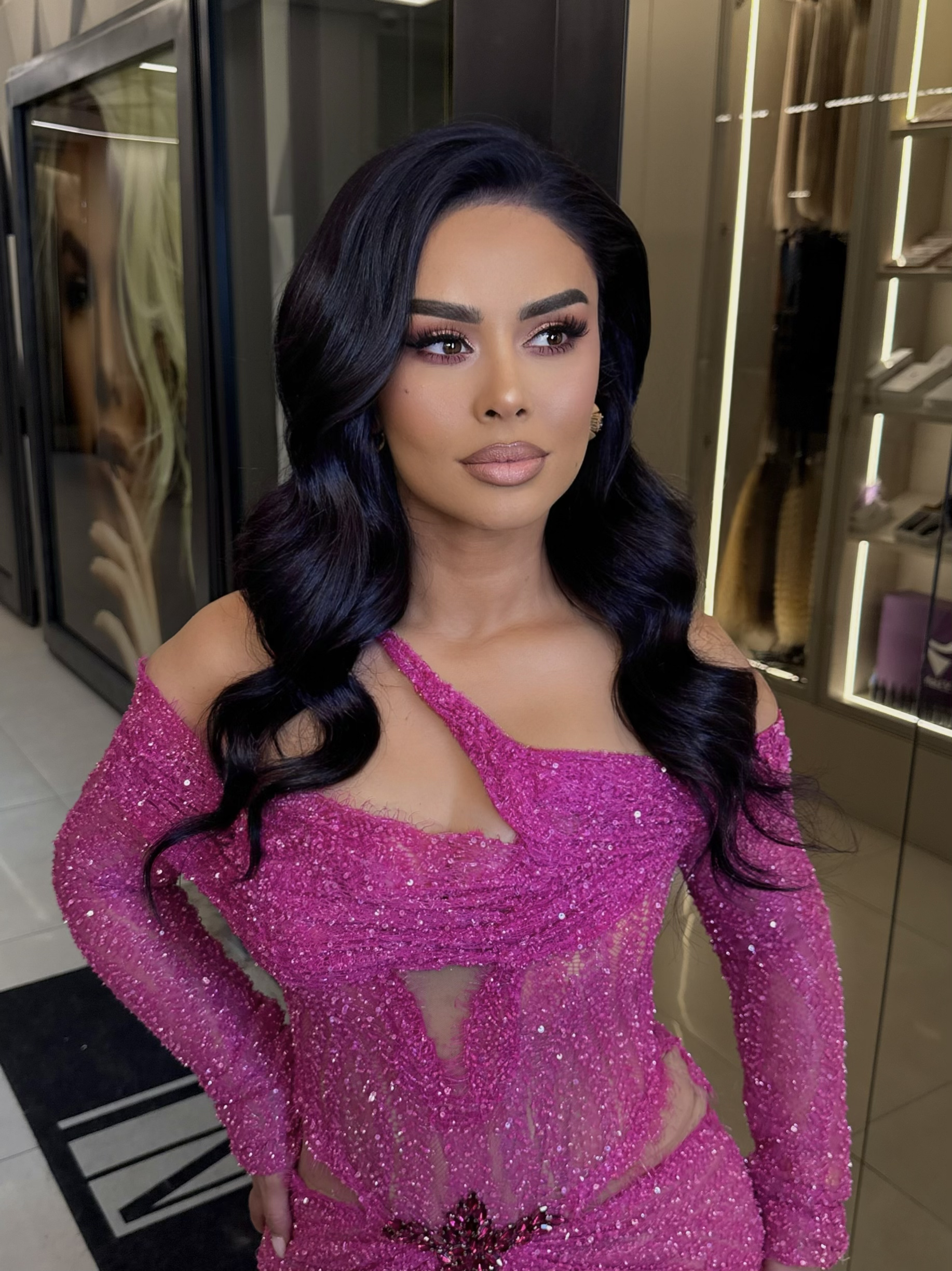 Make-up and hair styling