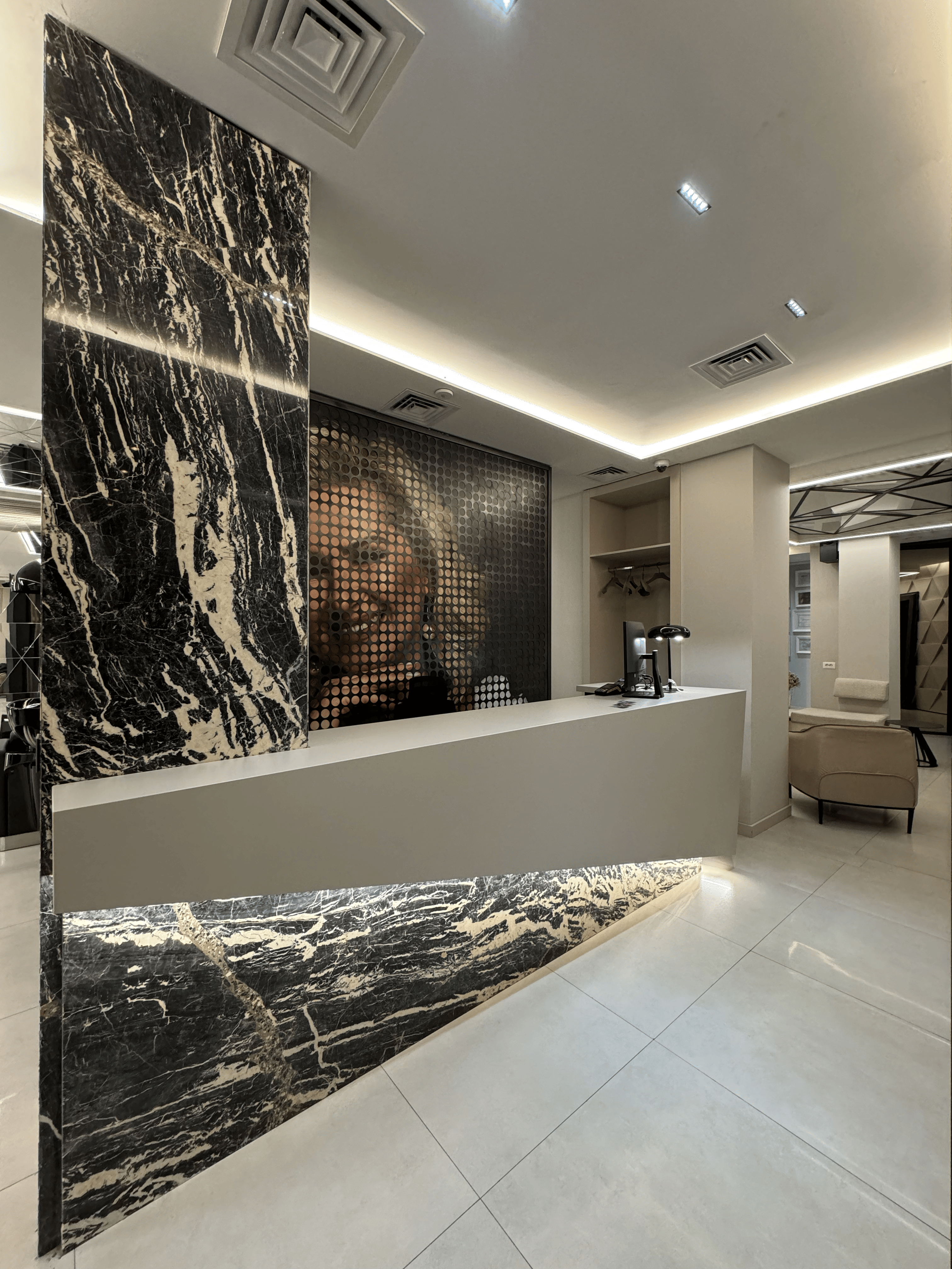 NJOMZA Salon Interior